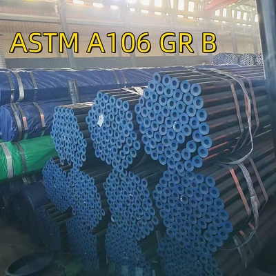 Tubo senza cuciture in 24" Sch-Std PE in ASTM A106 Gr B Tubo in acciaio SMLS a carbonio per servizi ad alta temperatura
