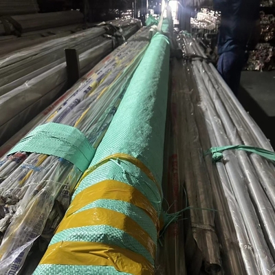 ASTM A554 201 Tubo saldato 25*0,8*6000mm 320 Grit Mirror Polished Stainless Steel Pipe