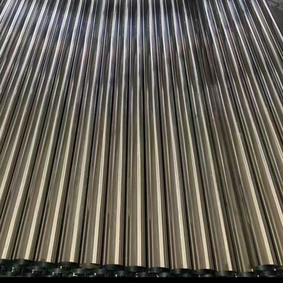 ASTM A554 201 Tubo saldato 25*0,8*6000mm 320 Grit Mirror Polished Stainless Steel Pipe