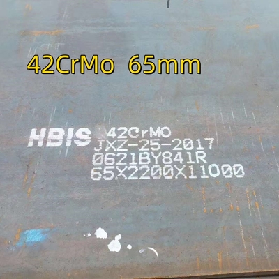 EN 10083 DIN 1.7225 42CrMo4 JIS G4053 SCM 440 SAE 4140 / 4142 Piastra di acciaio in lega