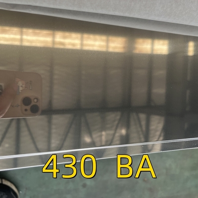 430 0,38 1000 2000 8K e BA lamiera di acciaio inossidabile SUS430 1.4016 lamiera di metallo