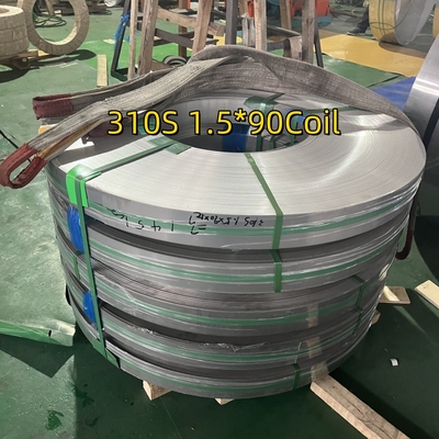 ASTM A240 AISI 310S Striscia di acciaio inossidabile laminata a freddo SUS310S 1.4845 bobina di acciaio inossidabile
