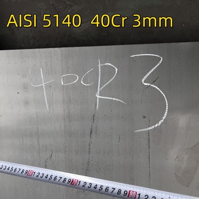 40cr Taglio laser lavorazione AISI5140 42CrMo4 Legatura di acciaio piastra laser taglio CNC
