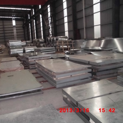 Placca di acciaio al carbonio galvanizzata Superficie A36 A36M Q235B Placca di acciaio galvanizzata a caldo 6 mm 8 mm