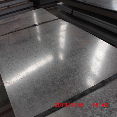 Placca di acciaio al carbonio galvanizzata Superficie A36 A36M Q235B Placca di acciaio galvanizzata a caldo 6 mm 8 mm