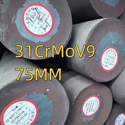 Acciaio nitridante D 35mm Materiale 1.8519 31CrMoV9 Trattamento termico e lavorazione