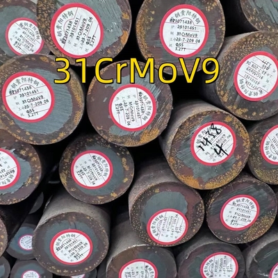 Acciaio nitridante D 35mm Materiale 1.8519 31CrMoV9 Trattamento termico e lavorazione
