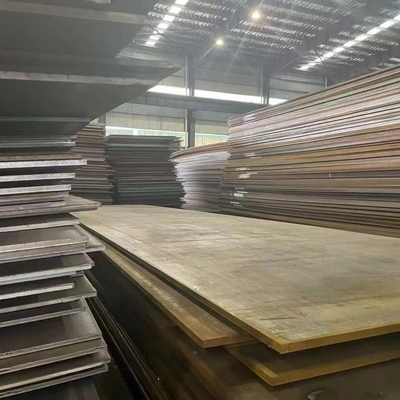 Astm A283 Grado C lamiera di acciaio al carbonio laminata a caldo piastra di metallo superficie liscia 8.0*2000*6000mm con Mtc En 10204 Tipo 3.1