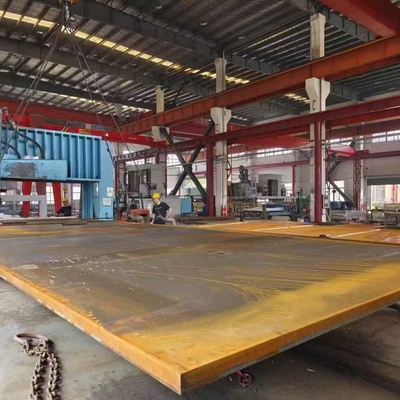 Astm A283 Grado C lamiera di acciaio al carbonio laminata a caldo piastra di metallo superficie liscia 8.0*2000*6000mm con Mtc En 10204 Tipo 3.1