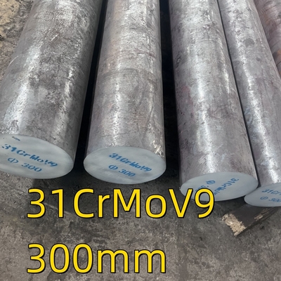 250 mm 470 mm di diametro EN 10085 31crmov9 DIN 17211 Barre rotonde per la forgiatura in acciaio legato