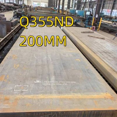 S355JR Q355B Piastra laminata a caldo in acciaio legato a basse emissioni di carbonio 35*2500*10000mm