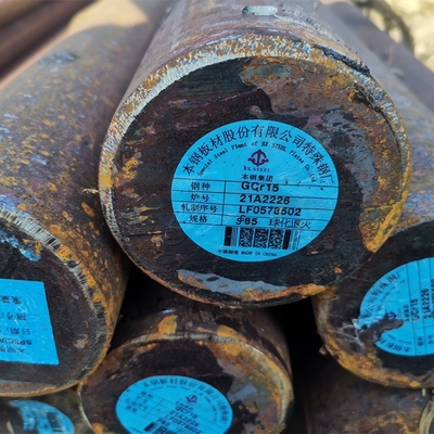 Gcr15 SUJ2 Rodone rotondo in acciaio da cuscinetto ad alta resistenza laminato a caldo 100cr6 SAE52100 Barretta rotonda in acciaio