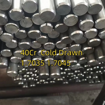 SAE5140 Specificità della barra rotonda in acciaio Φ18.3x2500mm Acciaio legato tirato a freddo 1.7035/1.7045 HRC 28-32