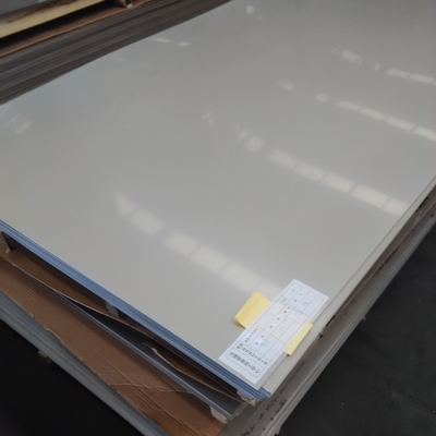 SS316L 2b lamiera di acciaio inossidabile ASTM AISI 316L 1.5*2000*6000mm Matt Finito con pellicola PVC
