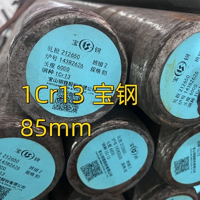 410 1Cr13 12Cr13 DIN 1.4006 85 mm Barra rotonda
