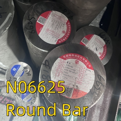 Inconel 625 ASTM B446 Legatura di barre rotonde di acciaio forgiato 625 NCF 625 UNS N06625 Legatura di inconel 625 Bar