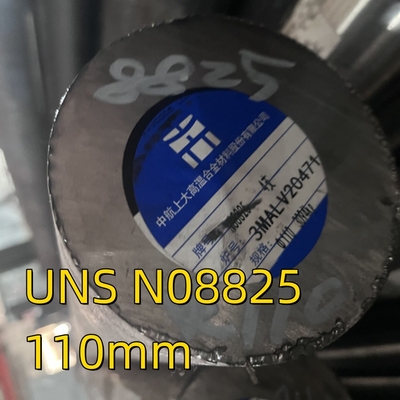 UNS N08825 Barre rotonde in acciaio inossidabile Lega di nichel 825 Incoloy 825 Proprietà del materiale