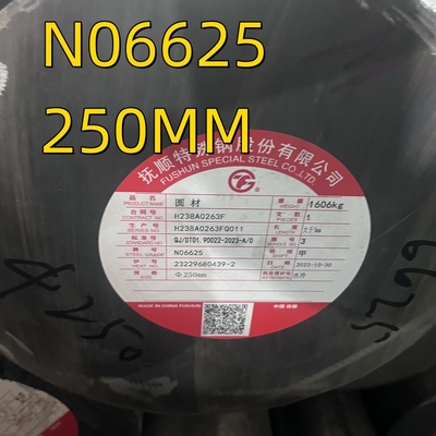 Inconel 625 UNS N06625 NS336 Barra rotonda di lega di nichel ASTM B446 Werkstoff 2.4856 Barra per sistemi di condotte di aeromobili