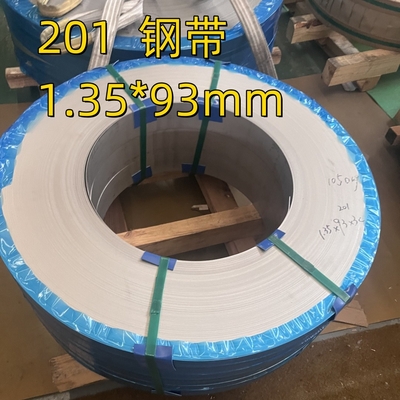 Grado 201 bobine in acciaio inossidabile 1% nichel laminato a freddo 10-1250 mm larghezza Striscia in acciaio inossidabile