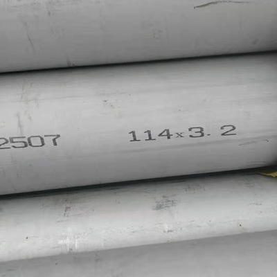 2 pollici SCH40 / 40S 2507 Super Duplex tubi in acciaio inossidabile ASTM A789 S32750 tubo in acciaio duplex