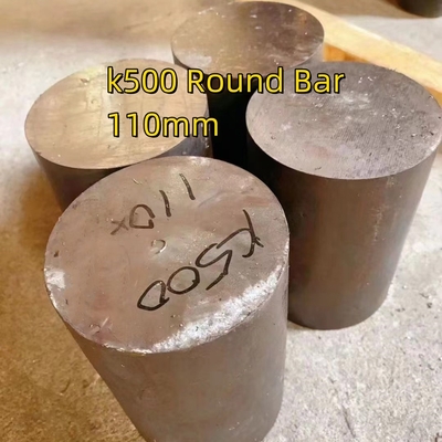Monel K500 ASTM B865 UNS N05500 OD 155 x ID 95 x L 405mm Barra Forata Con Certificato Materiale 3.1