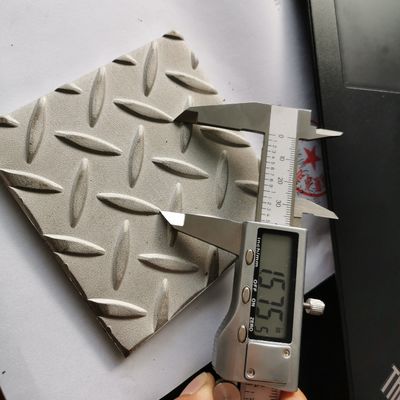 Il piatto a quadretti inossidabile 5mm Astm A793 di 304 Vastrap ha rotolato il piatto di pavimento