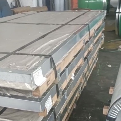 Lamiera laminata a freddo 316L ASTM A240 AISI316L DIN1.4404 Lamiera metallica in acciaio inossidabile 1.0*2000*3000