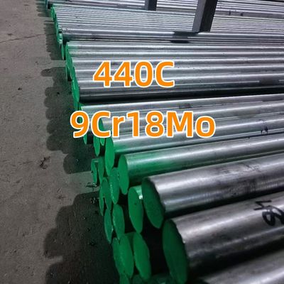 Hot Rolled DIN 1.4125 1.3544  440C 20-80mm Stainless Steel Round Rod / Bar High Carbon Chromium