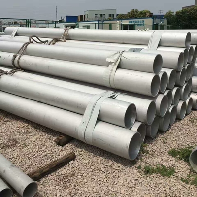 Tubo senza saldatura in acciaio inossidabile 254SMO S31254 F44 per edilizia / scambiatori di calore