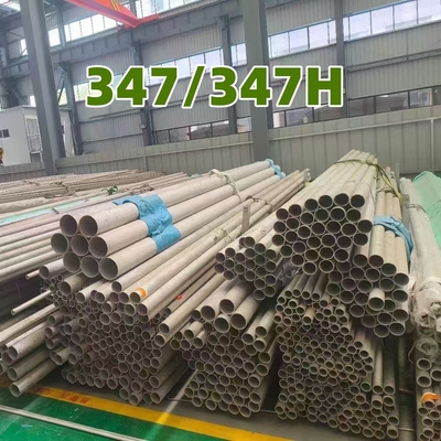 Tubo senza saldatura in acciaio inossidabile ASTM SA312 TP347/347H per scambiatori di calore X7CrNiNb18-10 Tubo tondo