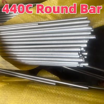 Materiale acciaio DIN 1.4125 (X105CrMo17 / AISI 440C) Barra tonda in acciaio inossidabile