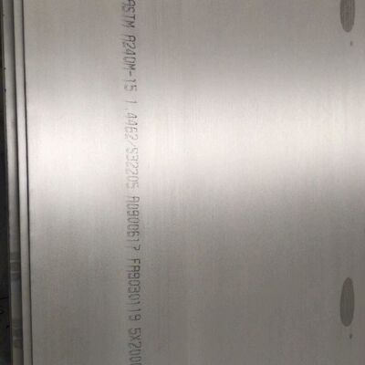 S32205 W. NR./EN 1.4462 UNS S31803 Piastra in acciaio inossidabile laminata a caldo duplex 2205 Piastra 25 mm