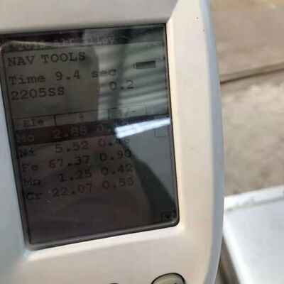 F51 Piastra in acciaio inossidabile duplex 2205 S32205 Materiale in lega duplex con scheda tecnica