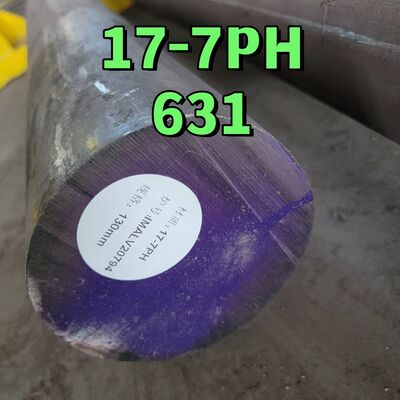 SUS631 17-7PH Barra rotonda in acciaio inossidabile per apparecchiature chimiche