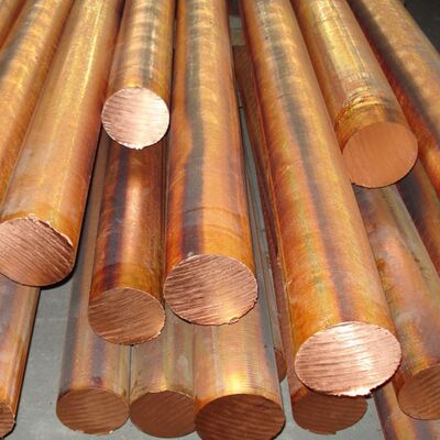 Barre di rame rosso di grande diametro C1100