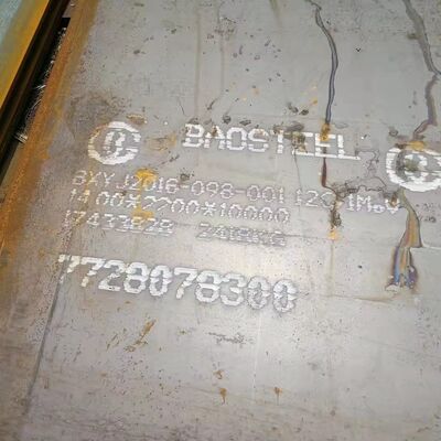 Lastra in lega laminata a caldo 12Cr1MoV resistente al calore, standard ASTM, 12Cr1MoV, 3.0*1500*6000