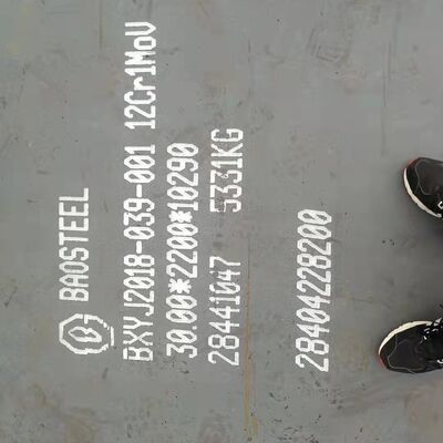 3.0-60mm Aisi Standard GB/T 3077 Piastra di acciaio in lega laminata a caldo di grado 12cr1mov