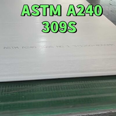 High Temperature Resistant  Hot Rolled  DIN 1.4845 SUS 310S AISI 310S INOX Stainless Steel  Plate  12*1500