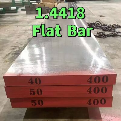 Stainless Steel (1.4418) X4CrNiMo16-5-1  UNS S43110 Flat Bar  Material per DIN EN 10088-3 230x45