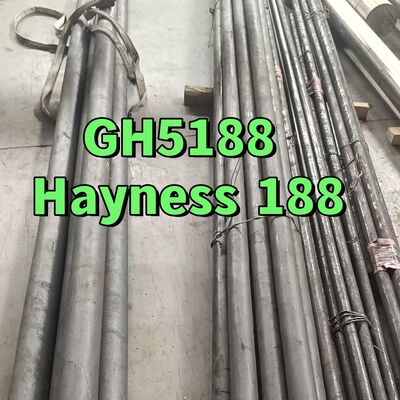 GH5188 Barra rotonda di lega a base di cobalto HAYNES 188 Ø20 X 500mm Certificato di ispezione 3.1 EN 10204