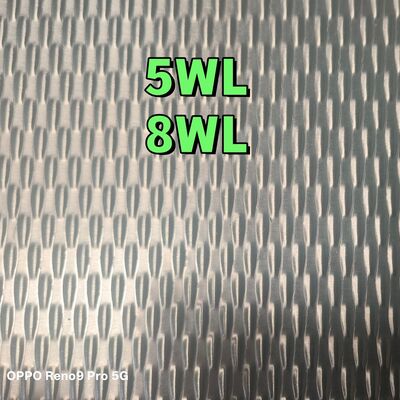 5WL lamiera in acciaio inossidabile in rilievo di 304 grado laminata a freddo in rilievo e lamiera in acciaio inossidabile con disegni