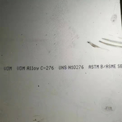 Grado Hastelloy C-276 Lega ASTM B575 UNS N10276 Piastra in lega