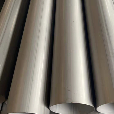 Tubo saldato in acciaio inossidabile 14", CON COSTURA, ASME B36.19M, SCH 10, BE, ASTM A312 GR. TP304