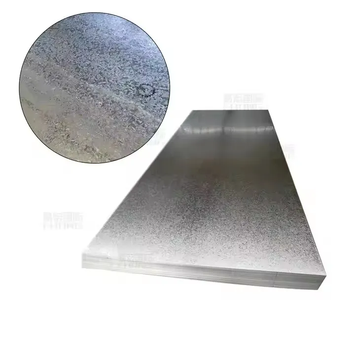 Trattamento della superficie galvanizzata SGCC DX51D Grado lamiera di acciaio galvanizzato Z80-Z275 1