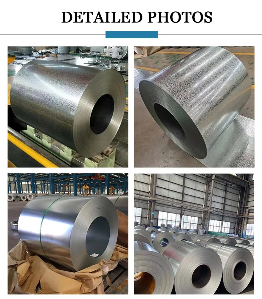 Striscia di bobina di lamiera di acciaio galvanizzato Sgcc Dx51d Cs Z40- Z275 1.45*1250mm Regolare / Minimizzato / Zero 0
